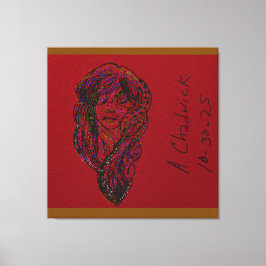 Lienzo Victorian Era Dreamer Girl