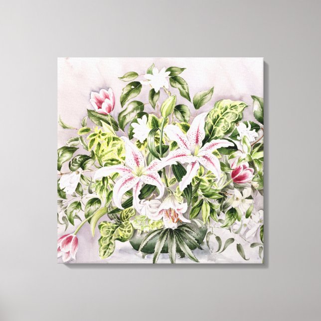Lienzo Vida con Lilies 1996 (Anverso)