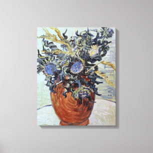 Lienzo Vida con los cardos, 1890 de Vincent van Gogh el  
