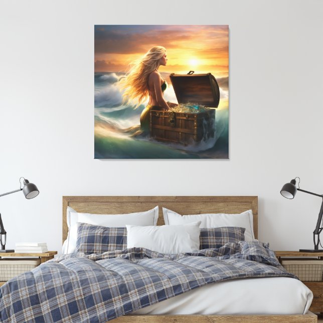 Lienzo Vida de Sirena (Insitu(Dormitorio))