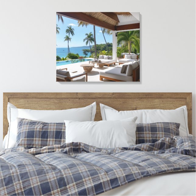 LIENZO VIDA DE VILLA #1 (Insitu(Dormitorio))