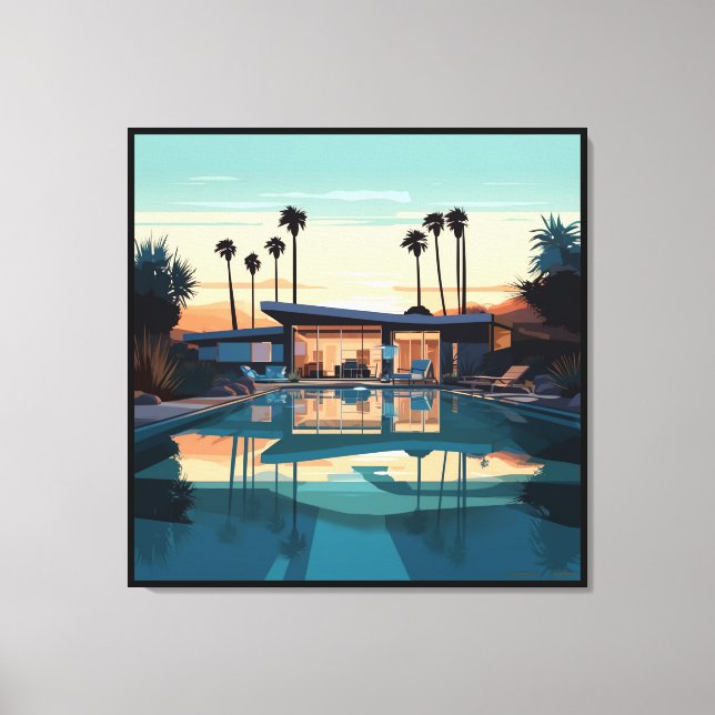 LIENZO VIDA DESIERTA #5 (Anverso)