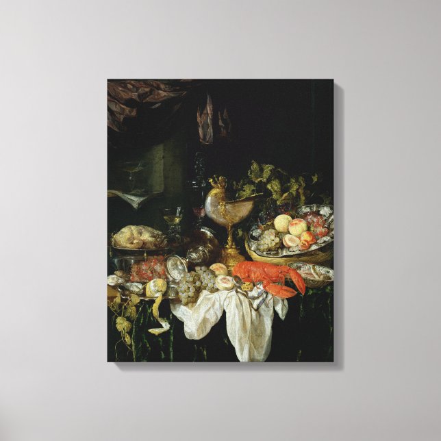 Lienzo Vida fija con fruta (Anverso)