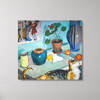 Vida fija con gato | Auguste Macke |