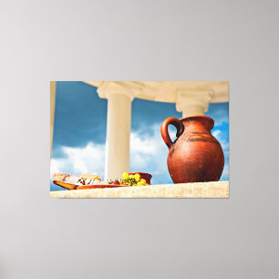 Lienzo Vida residual clásica con lanzador