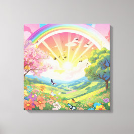 Lienzo Vida y belleza natural