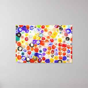 Lienzo VIDRIO DE FLORA VENECIANO 40x60