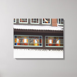 Lienzo Vidrio y cíclicas manchados - Viñedo de Martha