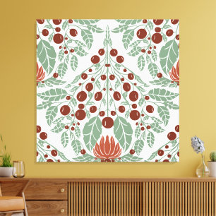 Lienzo Vieira floral de estilo Art Nouveau