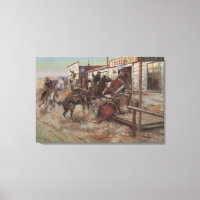 Viejos Vaqueros, Entrando Sin Llamar por CM Russel