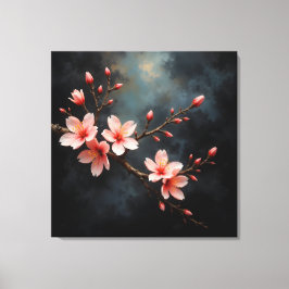 Lienzo Vietnamese Peach Blossom Art