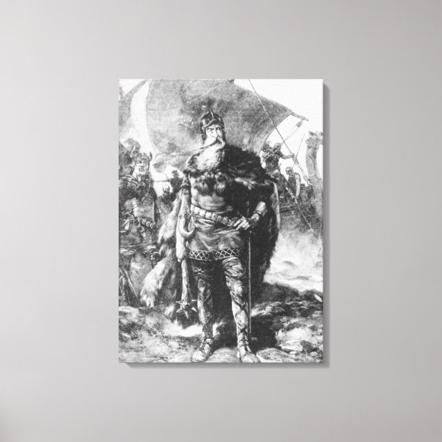 Lienzo Viking Warrior (Anverso)