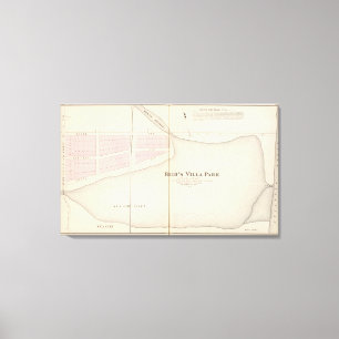 Lienzo Villa Park de Reid, NJ