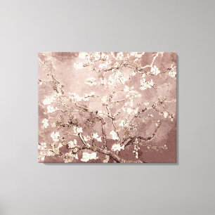 Lienzo Vincent Van Gogh Almond Blossoms Beige Taupe