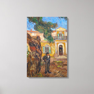 Lienzo Vincent Van Gogh - Asilo de Saint-Paul en Saint-Ré