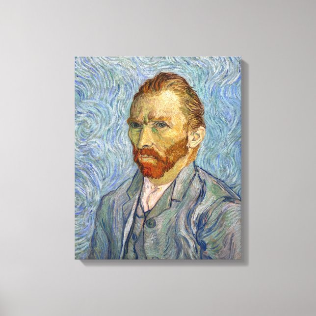 Lienzo Vincent Van Gogh - Autorretrato (Anverso)