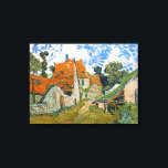 Lienzo Vincent van Gogh - Calle de Auvers-sur-Oise<br><div class="desc">Calle de Auvers-sur-Oise - Vincent van Gogh,  Oil on Canvas,  1890 en Auvers-sur-Oise</div>