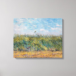 Lienzo Vincent van Gogh - Campo de Trigo con un Lark