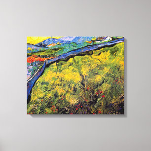Lienzo Vincent Van Gogh - Campo de trigo en primavera