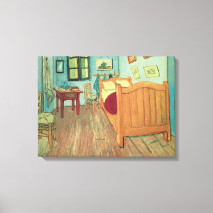 Lienzo Vincent van Gogh - Dormitorio de Vincent en Arles