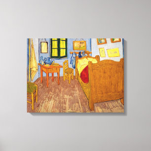 Lienzo Vincent van Gogh - Dormitorio de Vincent en Arles