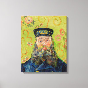 Lienzo Vincent Van Gogh - El cartero Joseph Roulin