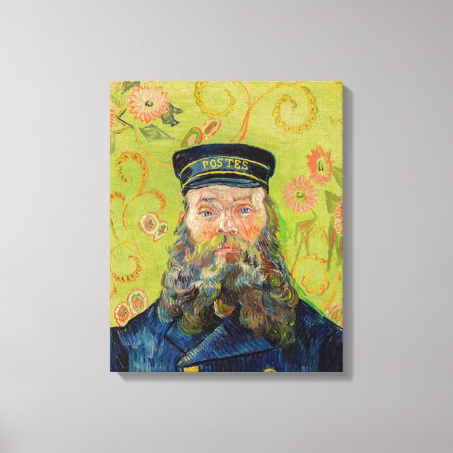 Lienzo Vincent Van Gogh - El cartero Joseph Roulin (Anverso)