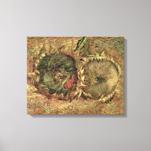 Lienzo Vincent van Gogh el dos girasoles cortados, 1887