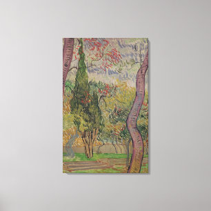 Lienzo Vincent van Gogh   El parque de Saint-Paul