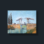 Lienzo Vincent Van Gogh - El puente Langlois en Arles<br><div class="desc">Vincent Van Gogh - El puente Langlois en Arles</div>