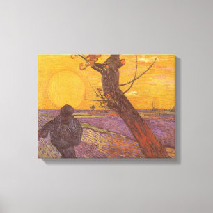 Lienzo Vincent van Gogh - El sembrador
