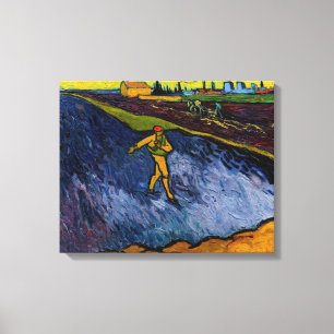 Lienzo Vincent van Gogh - El sembrador: Afueras de Arlés