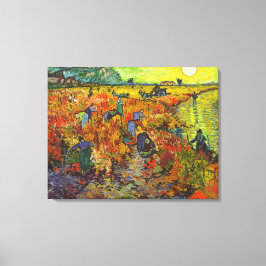 Lienzo Vincent van Gogh - El Viñedo Rojo