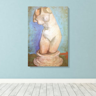 Lienzo Vincent van Gogh - Estatuilla de yeso torso femeni
