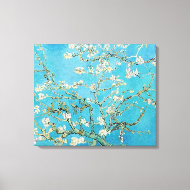 Lienzo Vincent van Gogh - Flor de Almendro (Anverso)