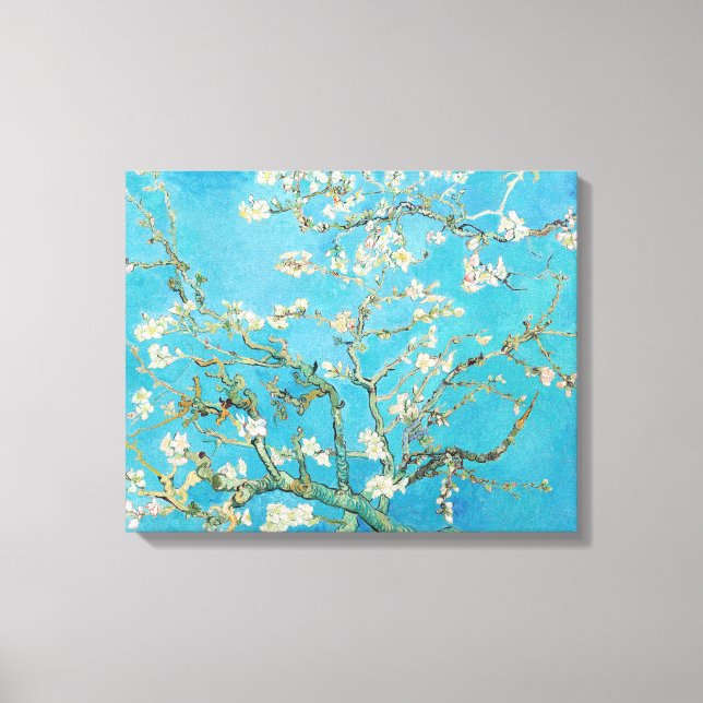 Lienzo Vincent van Gogh - Flor de Almendro (Anverso)