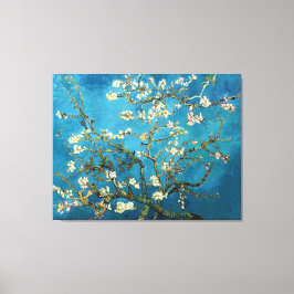 Lienzo Vincent van Gogh, floreciente árbol de almendros