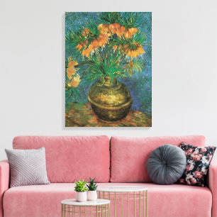 Lienzo Vincent van Gogh - Fritillaries en una vesícula de