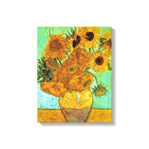 Vincent Van Gogh - Jarrón con doce girasoles