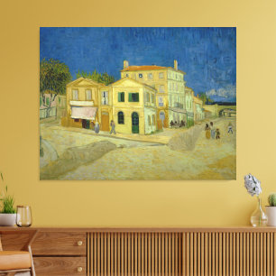 Lienzo Vincent van Gogh -La casa amarilla