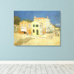 Lienzo Vincent van Gogh - La Casa Amarilla (La Calle)