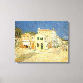 Lienzo Vincent van Gogh - La Casa Amarilla (La calle)