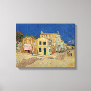 Lienzo Vincent van Gogh - La Casa Amarilla / La Calle