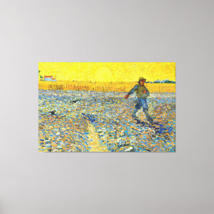 Lienzo Vincent van Gogh - La ducha al atardecer