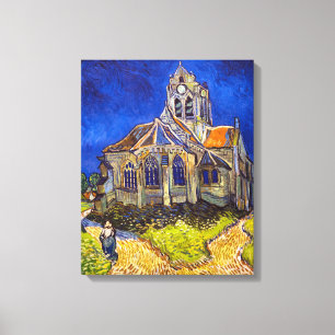 Lienzo Vincent van Gogh - La Iglesia en Auvers