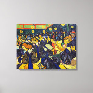 Lienzo Vincent van Gogh - La sala de baile en Arlés