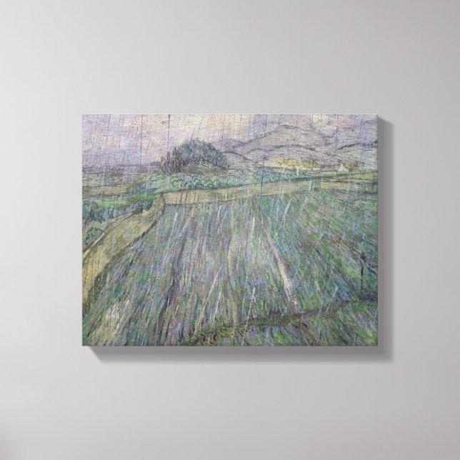 Lienzo Vincent van Gogh | La tormenta de truenos (Anverso)