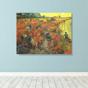 Lienzo Vincent van Gogh - La viña roja