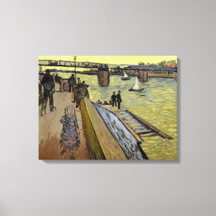 Lienzo Vincent van Gogh   Le Pont de Trinquetaille Arles