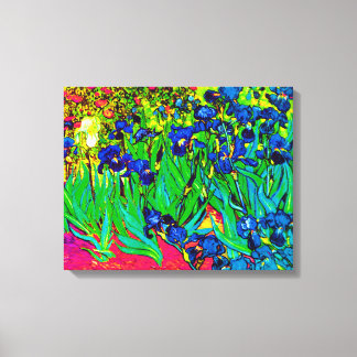 Lienzo Vincent Van Gogh - Lirios - Amante de las Flores A